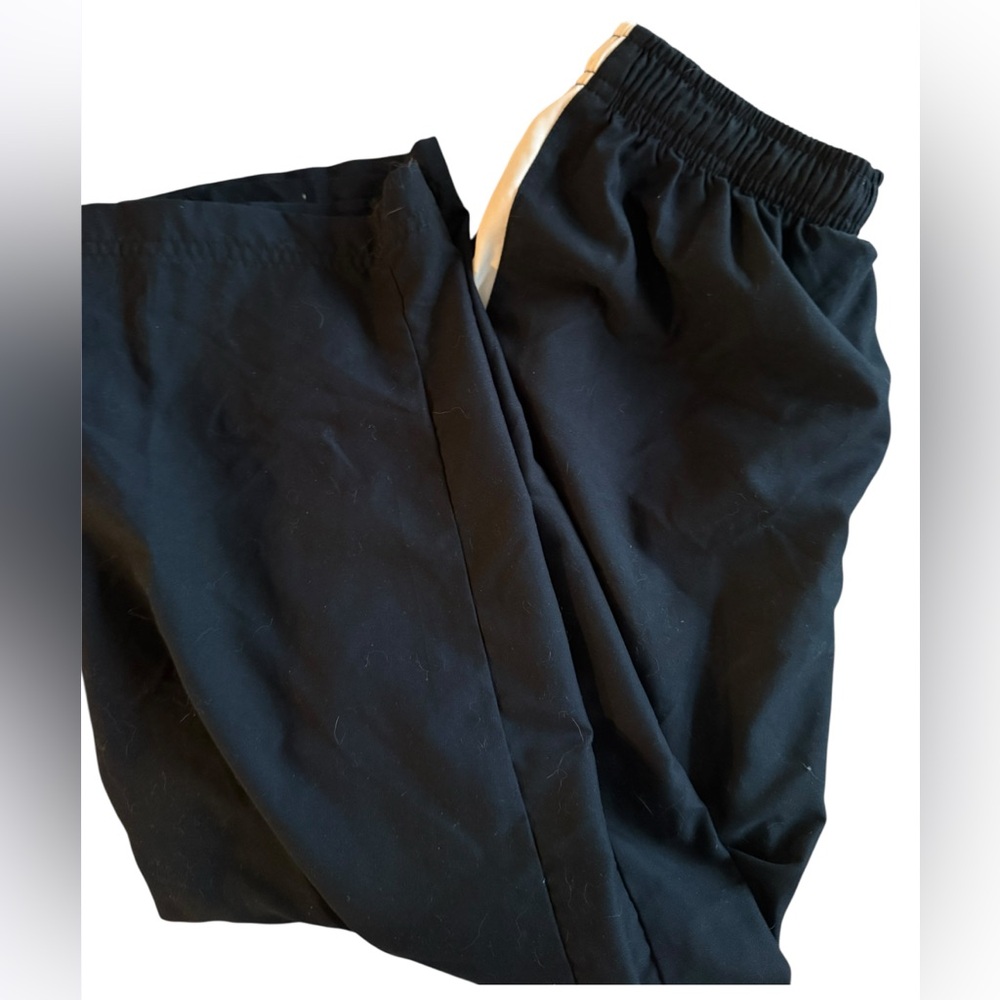 Athletic Y2k Nike Track Pants with White Stripe | Tracksuit Fifa